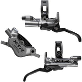 Shimano BR-M9220/BL-M9220 XTR 4 pot brake levers and callipers, front and rear
